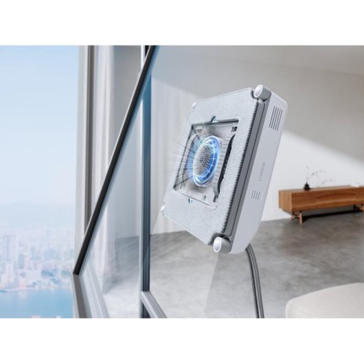 Fensterputzroboter Ecovacs WINBOT MINI Grau Weiss Akku 63 dB