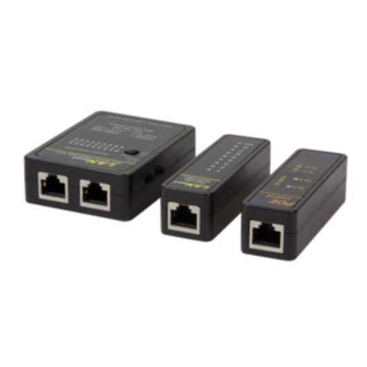 Comprobador de cables LogiLink WZ0015P RJ-11/RJ-12/RJ-45 IEEE 802.3af/802.3at