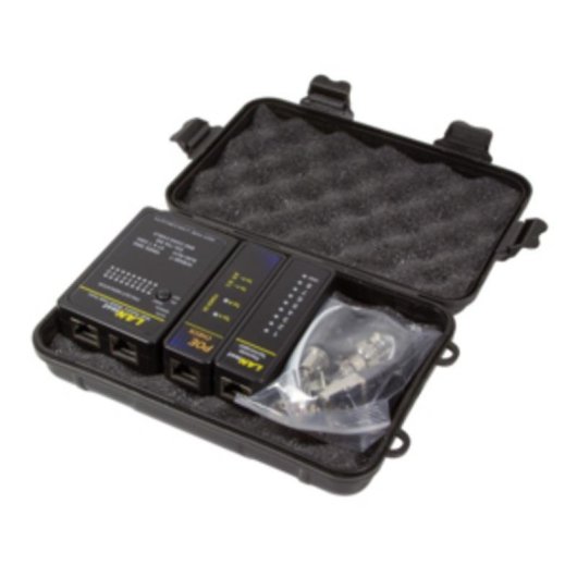 Comprobador de cables LogiLink WZ0015P RJ-11/RJ-12/RJ-45 IEEE 802.3af/802.3at