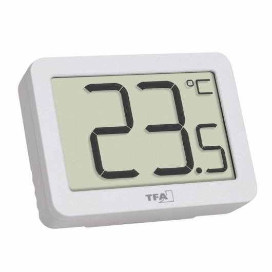 Thermometre d'environnement TFA Dostmann 30.1065.02 Digital Interieur Blanc