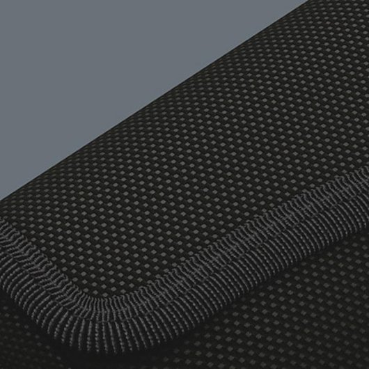 Caixa de ferramentas Wera 05136480001 25 compartimentos preta 225x118x50 mm