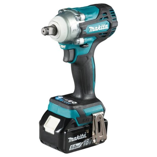 Destornillador de impacto Makita DTW300RTJ 18V con 2 baterías