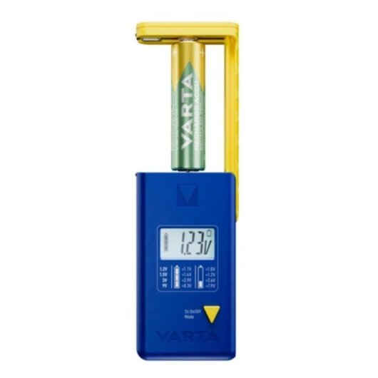 Testeur de piles Varta LCD multiteste 9v AA AAA C D