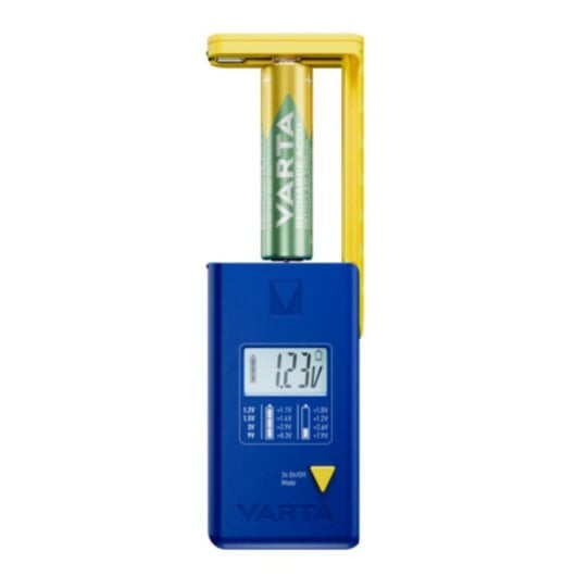 Testeur de piles Varta LCD multiteste 9v AA AAA C D