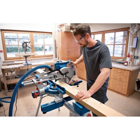 Sierra ingletadora Bosch GCM 305-254 D PROFESSIONAL Bisel doble 4500 RPM