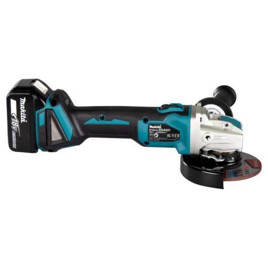 Amoladora Makita DGA521ZX1 8500 RPM 12,5 cm Bateria Brushless