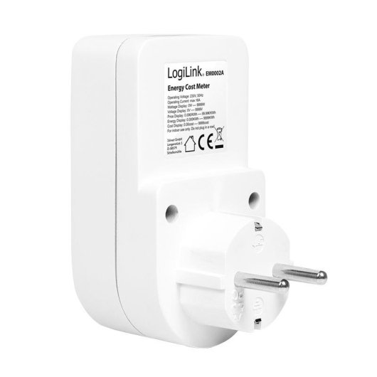 Medidor de coste energético LogiLink EM0002A 3680 W