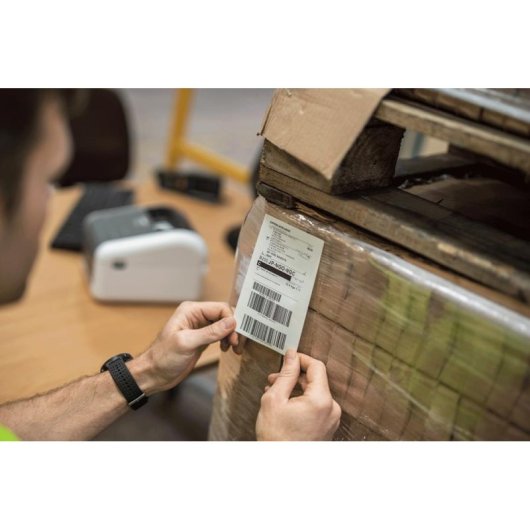 Etiqueta Brother BDE-1J152102-102 15,2x10,2 cm Pack 8 Branco