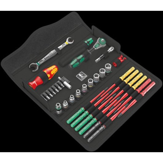 Jogo de ferramentas Wera 05135870001 chave 10x13 mm com catraca 35 peças