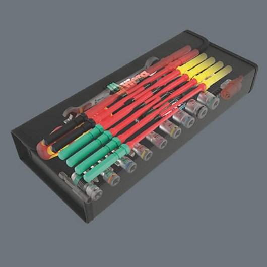 Jogo de ferramentas Wera 05135870001 chave 10x13 mm com catraca 35 peças