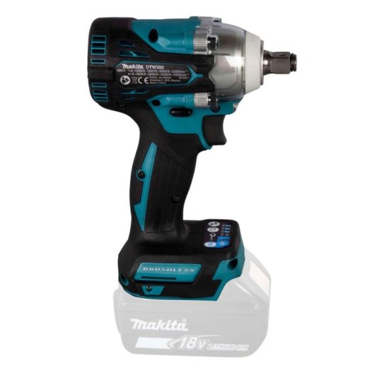 Avvitatore a impulsi Makita DTW300Z 3200 RPM 100 Nm 18 V
