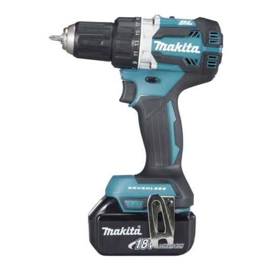 Taladro Makita DDF484RTJ Sin llave 18V 5 Ah 2 baterías
