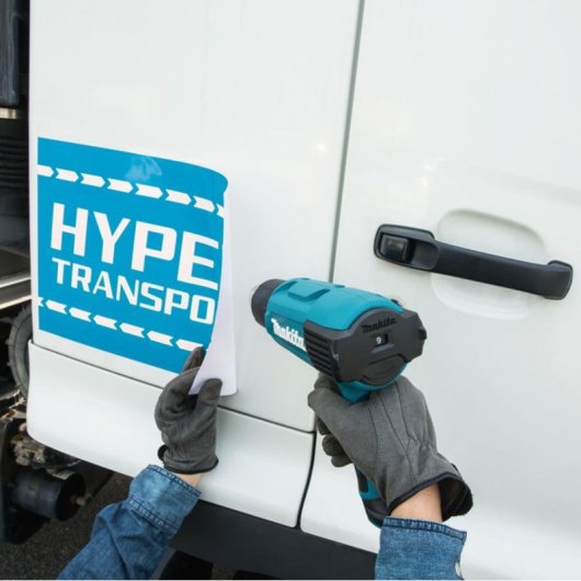 Pistolet thermique Makita HG6031VK 1800W 600°C 500 l/min Noir Bleu