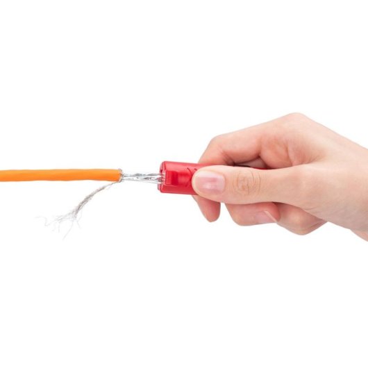Herramienta de Pelado de Cables Digitus para Cables de Datos, Rojo, Capacidad 1,5 cm