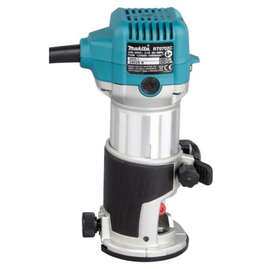Fresadora Makita RT0702CX2J 34000 RPM 710 W Portaherramientas 6,8 mm