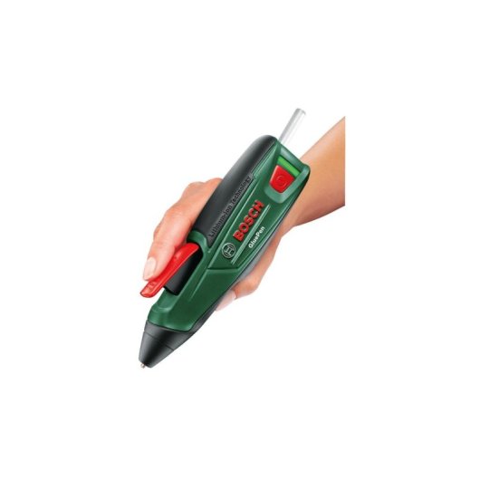 Bolígrafo de Pegamento Bosch GluePen Negro/Verde/Rojo para Materiales Diversos