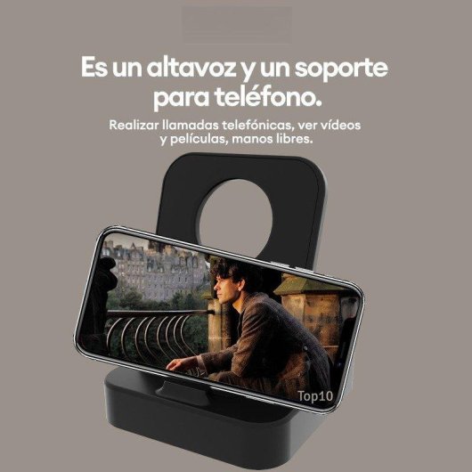 Soporte Paxa para Altavoz con llamadas y alcance inalámbrico superior a 10 m