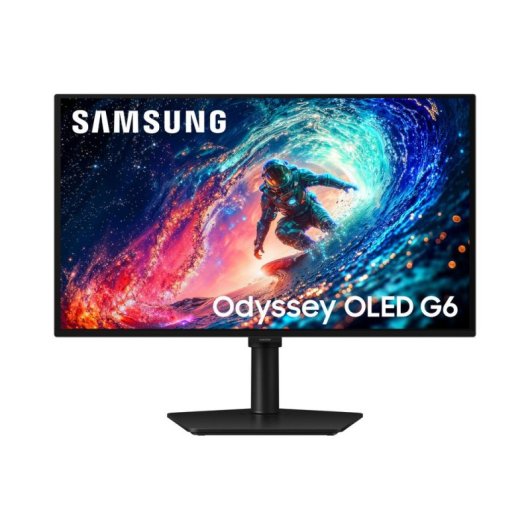 Écran PC Samsung Odyssey G6 S27HG612SU 27" Quad HD 240Hz OLED Ajustable en hauteur