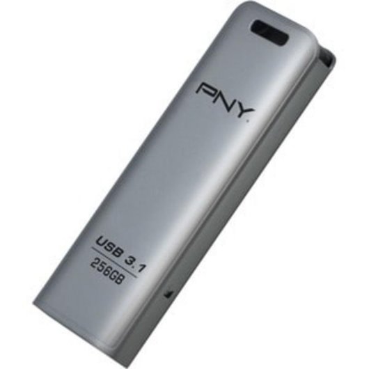Unidad flash USB PNY Elite Steel 256 GB USB 3.2 Gen 1 acero inoxidable