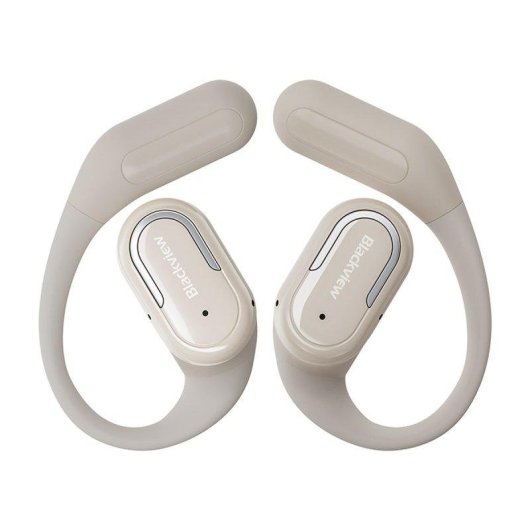 Auriculares Blackview AirBuds 300 sem fios Bluetooth 6.0 IPX5 Clip Bege