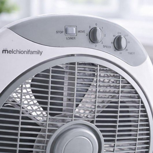 Ventilador de caja Melchioni Family MF2412BF 30 cm 3 velocidades temporizador 60 min