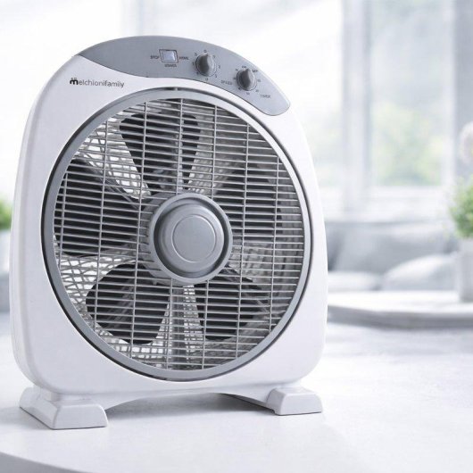 Ventilador de caja Melchioni Family MF2412BF 30 cm 3 velocidades temporizador 60 min