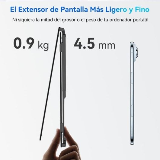 Monitor Blackview DCM6 Pro 14" IPS FullHD 60Hz Ultrafino Altavoz Dual USB-C Certificado Luz Azul