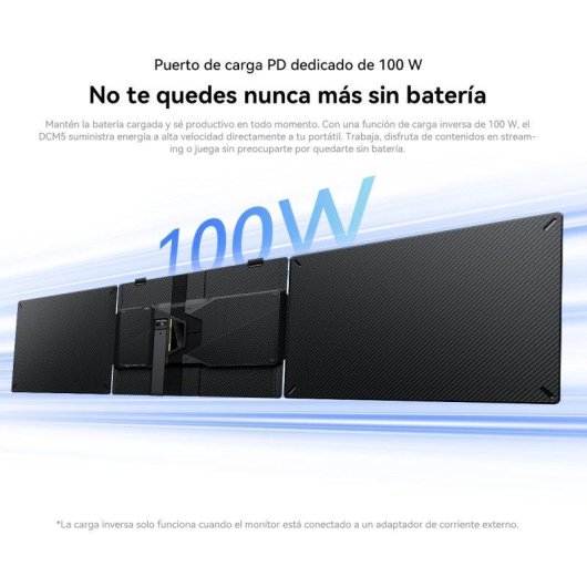 Monitor Blackview DCM5 14" FullHD 60Hz IPS USB-C Carga Inversa Altavoz Integrado