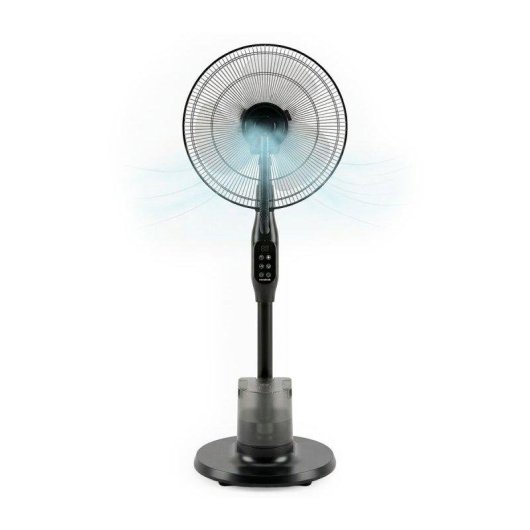 Ventilador de pie nebulizador InnovaGoods Sprair 3 intensidades mando a distancia