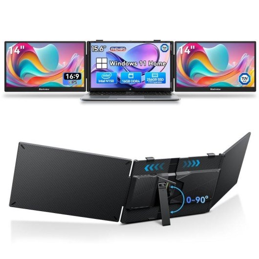 Monitor Blackview DCM5 14" FullHD IPS 60Hz Portátil USB-C Altavoz Integrado