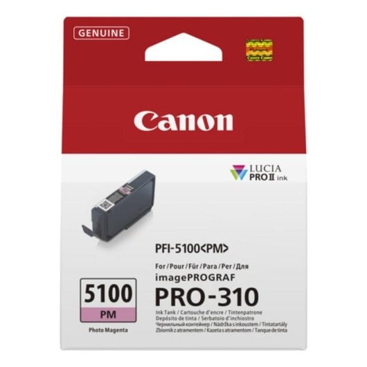 Cartucho de tinta Canon PFI-5100 PM Foto magenta 14,4 ml Pack individual