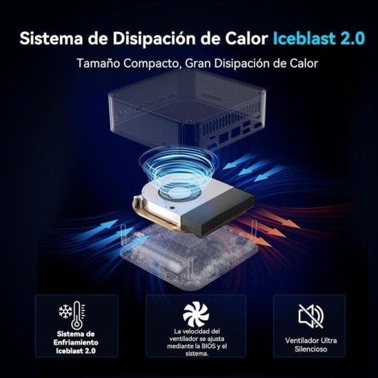 Mini PC GEEKOM GT13 Max Intel Core Ultra 9 185H 16GB 1TB SSD Intel Arc Wi-Fi 7 Dual LAN IA