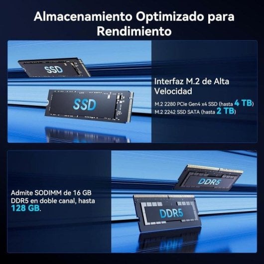 Mini PC GEEKOM GT13 Max Intel Core Ultra 9 185H 16GB 1TB SSD Intel Arc Wi-Fi 7 Dual LAN IA