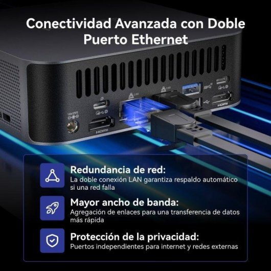 Mini PC GEEKOM GT1 Mega Intel Core Ultra 9 185H 16GB 1TB SSD Intel Arc Windows 11 Pro WiFi 7 Thunderbolt 4