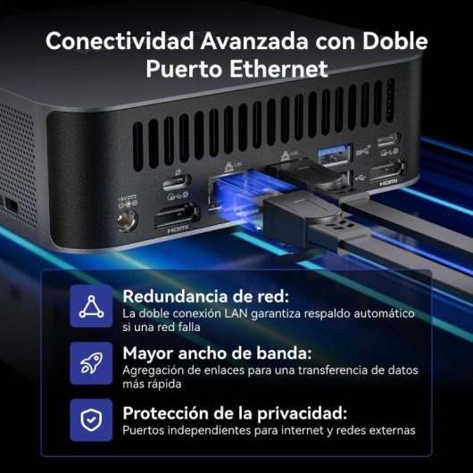 Mini PC GEEKOM GT1 Mega Intel Core Ultra 9 185H 16GB 1TB SSD Intel Arc Windows 11 Pro