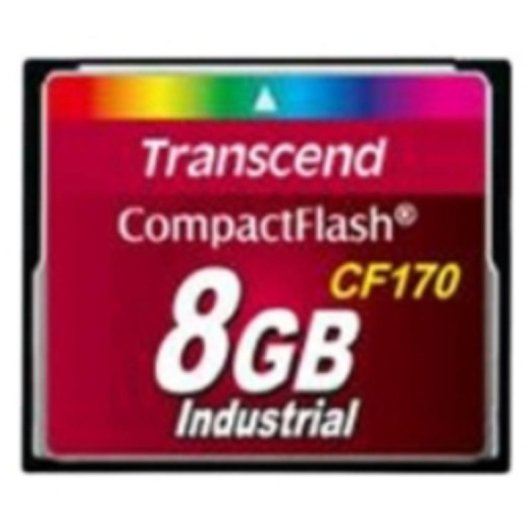 Tarjeta CompactFlash Transcend CF170 8 GB MLC 90 MB/s lectura 60 MB/s escritura