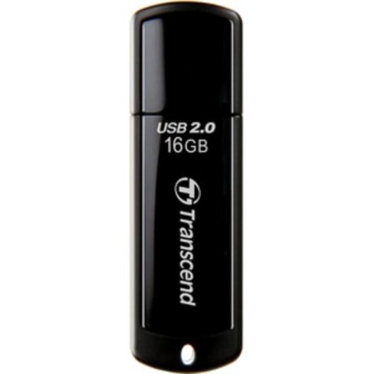 Unidad flash USB Transcend JetFlash 350 16 GB USB 2.0 negra