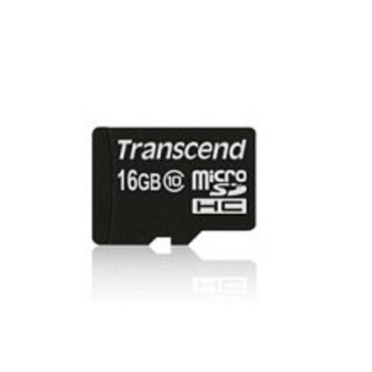 Tarjeta microSD Transcend 16GB Class 10 UHS-I MLC Negro Rojo