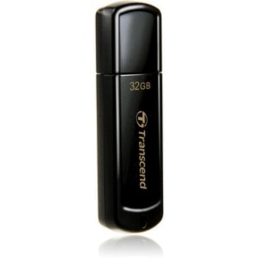 Chiavetta USB Transcend JetFlash 350 32GB USB 2.0 nera