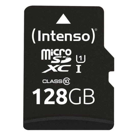 Memoria flash Intenso 3424491 128 GB MicroSD Clase 10 UHS-I U1 resistente