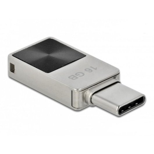 Lápiz USB Delock Mini USB-C 16 GB 3.2 Gen 1 120 MB/s Plata