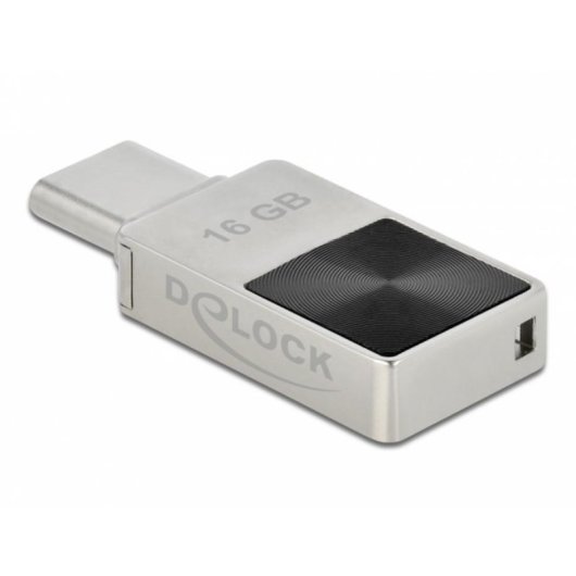 Lápiz USB Delock Mini USB-C 16 GB 3.2 Gen 1 120 MB/s Plata