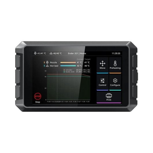 Pantalla táctil Creality para impresoras 3D Ender-3 V2 y más