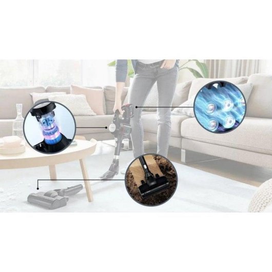 Akku Staubsauger Bosch BSS715FRSH 18V 35 Minuten Tierhaare Allergien 0,3L