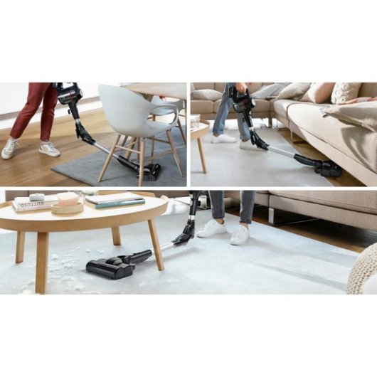 Akku-Staubsauger Beutellos Bosch BSS715FRSH 18V 35min Schwarz Silber 0,3L