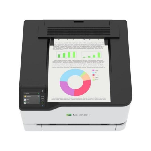 Impresora Láser Wi-Fi Lexmark CS431dw Color con impresión dúplex y LCD táctil