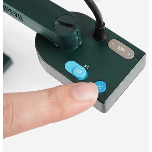 Telecamera per documenti IPEVO V4K 8 MP USB 2.0 CMOS Grigia