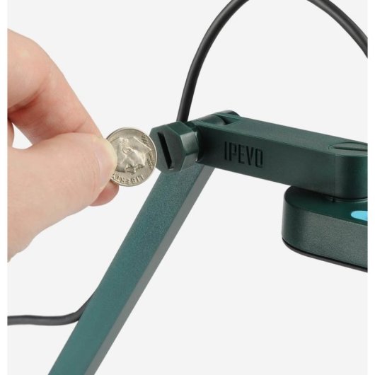 Telecamera per documenti IPEVO V4K 8 MP USB 2.0 CMOS Grigia