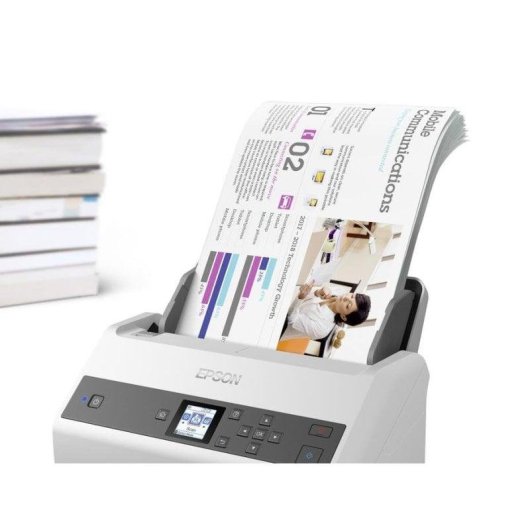 Scanner Epson WorkForce DS-870 65 ppm ADF 100 folhas USB 3.2
