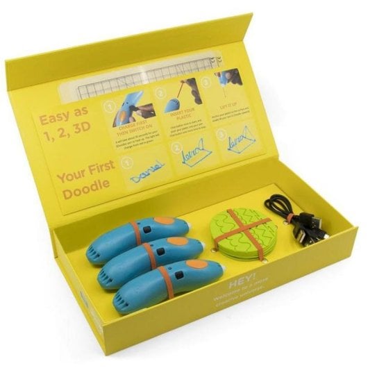 3Doodler Start EDU Lápiz de Impresión 3D Educativo con Colores Variados